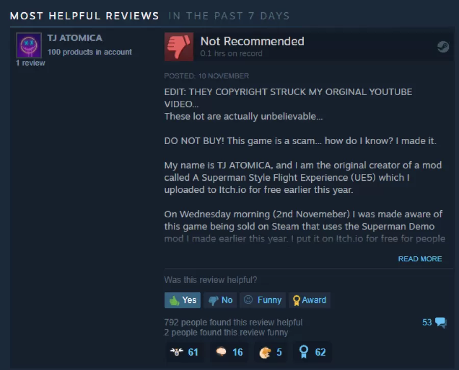 Steam Review