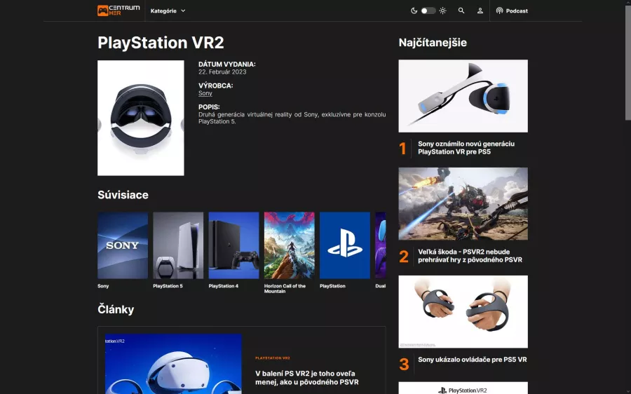 Tag PlayStation VR2