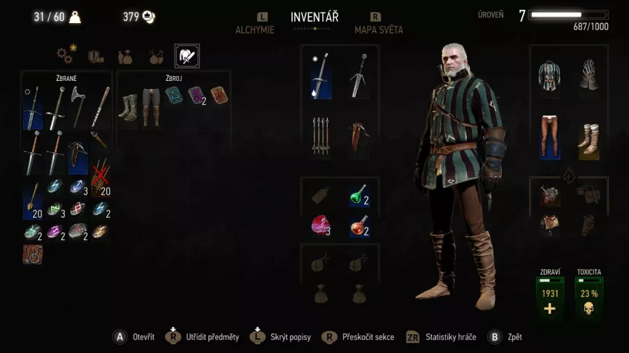 The Witcher 3 Nintendo Switch recenzia screenshot 8