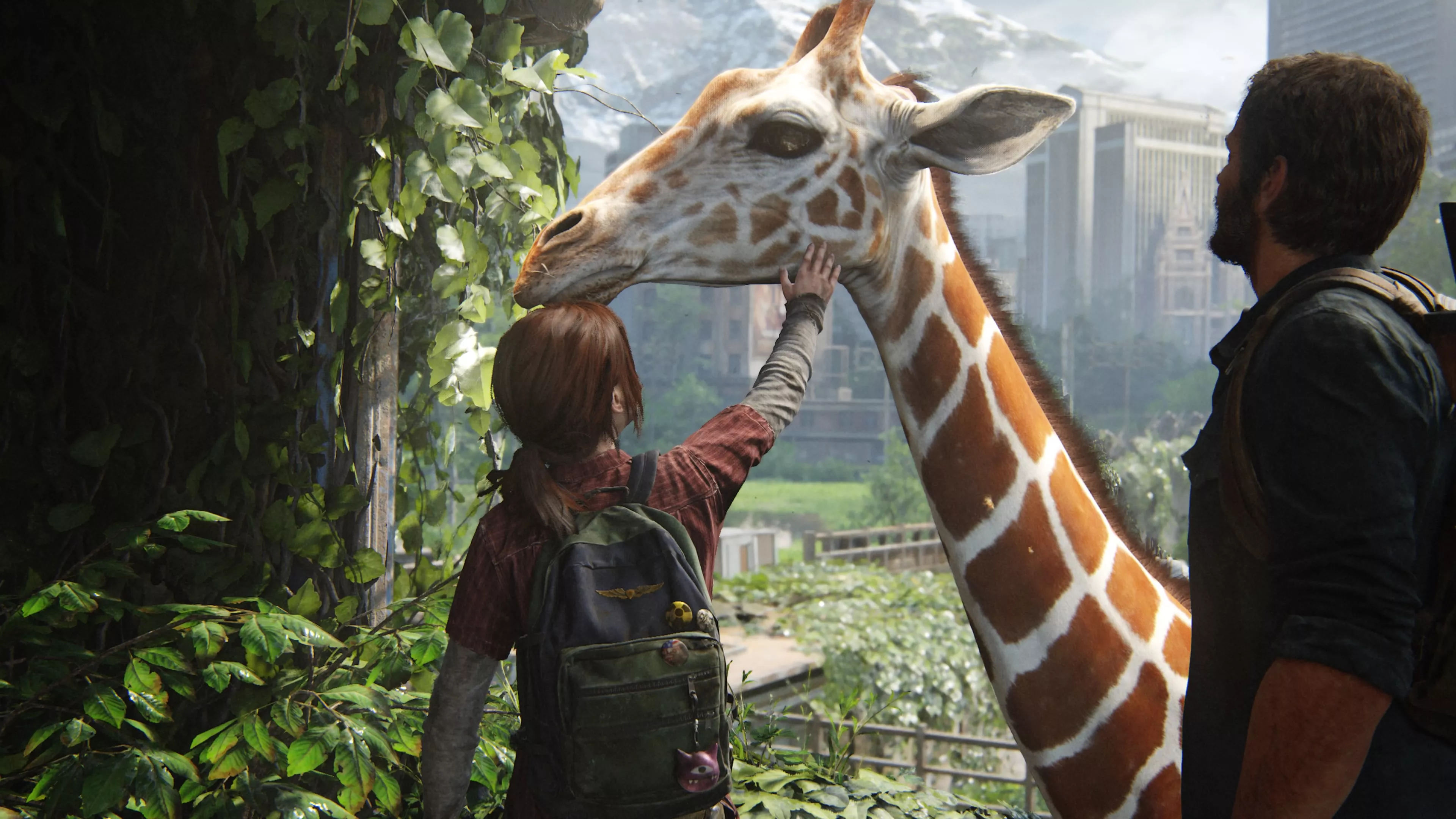 The Last of Us Part 1 Ellie Girafe moment