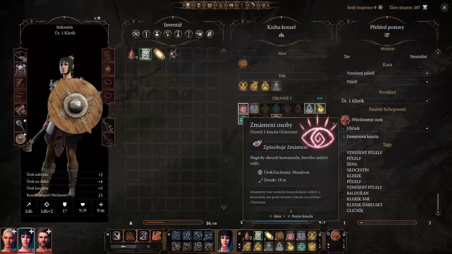 Baldurs Gate 3 Če&scaron;tina screenshot 1