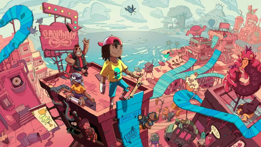 OliOli World Key Art PS Plus