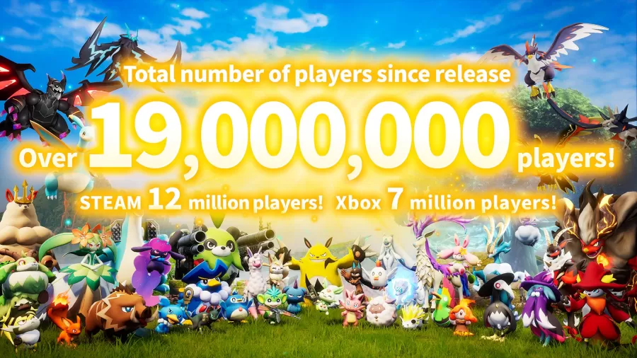 Palworld 19 million