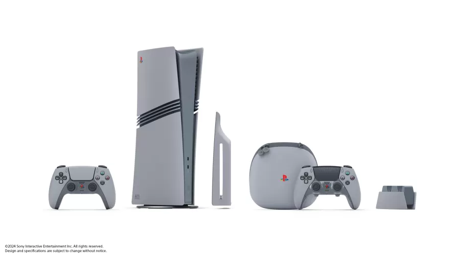 PlayStation 5 Pro Gray 30th anniversary bundle
