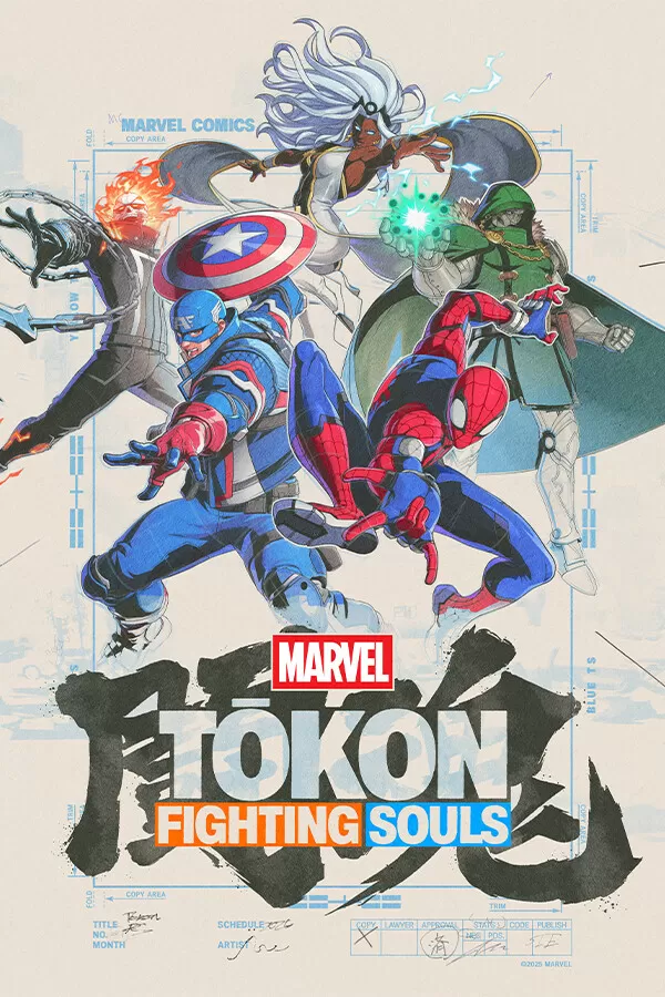 Box-art pre MARVEL Tōkon: Fighting Souls
