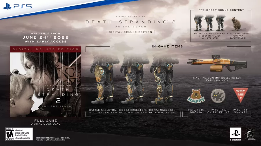 Death Stranding 2 digital deluxe edition