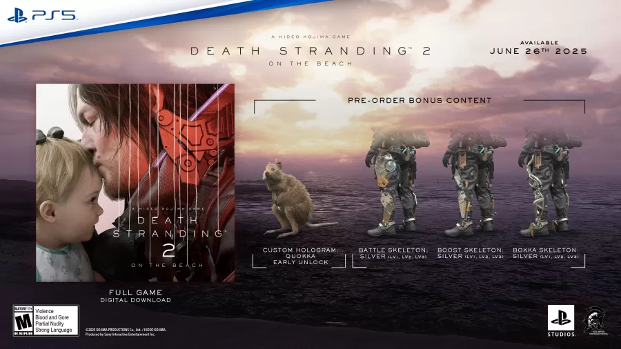 Death Stranding 2 pre order bonus