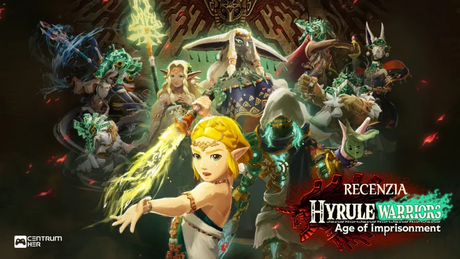 Titulný obrázok pre recenziu s nadpisom Hyrule Warriors: Age of Imprisonment