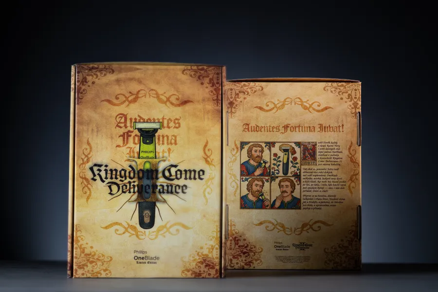 Philips OneBlade Kingdom Come Deliverance II edition Box