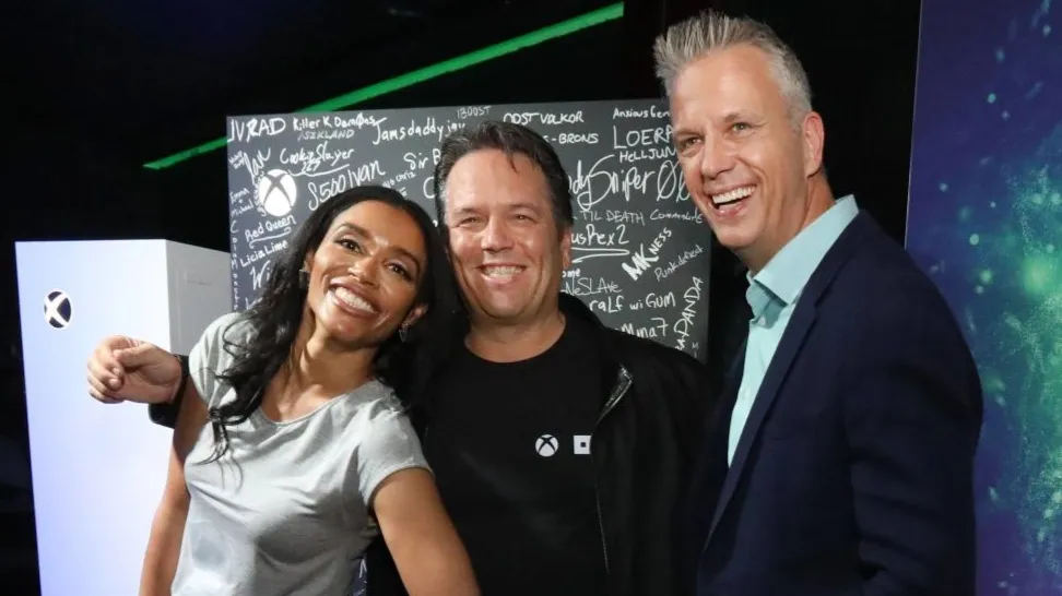 Phil Spencer Sarah Bond Matt Booty