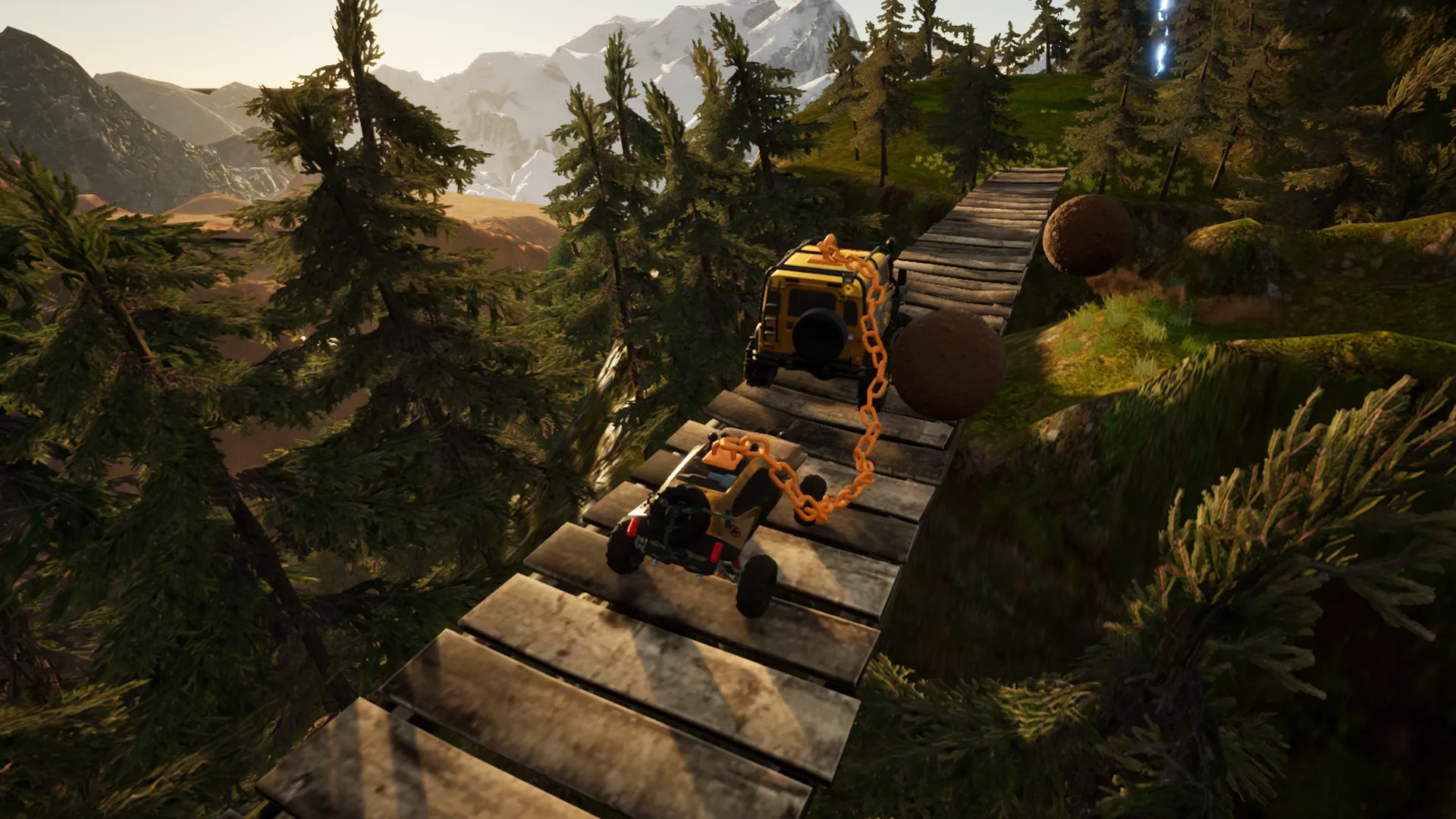 Chained Wheels screenshot 1