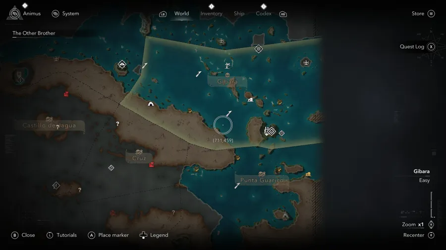 Assassin's Creed Black Flag Resynced Map